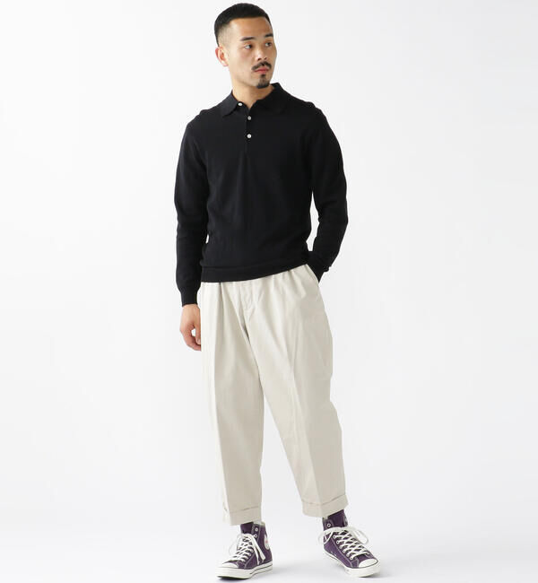 BEAMS「BEAMS PLUS / 12ゲージ ニット ポロシャツ」|ポロシャツ|