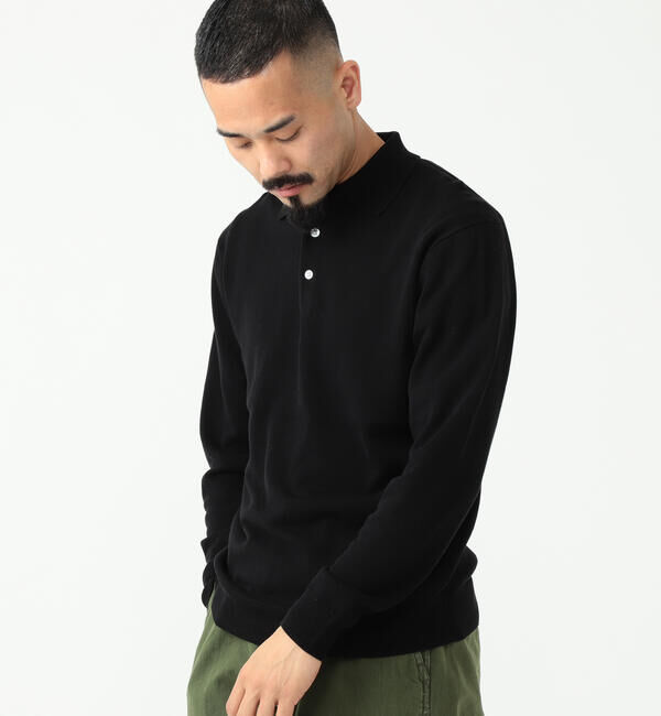 BEAMS「BEAMS PLUS / 12ゲージ ニット ポロシャツ」|ポロシャツ|