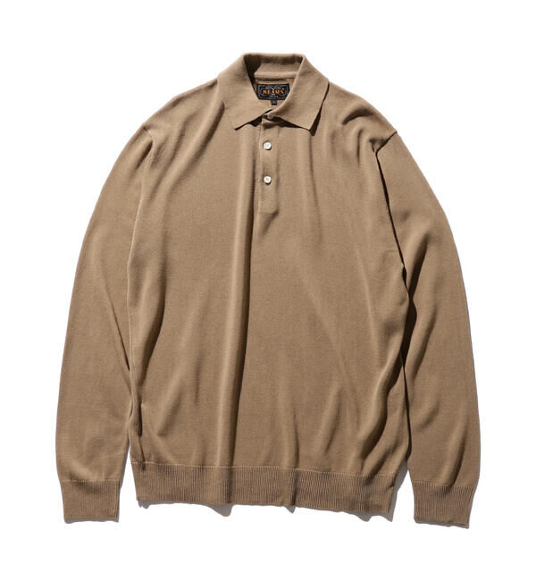 BEAMS「BEAMS PLUS / 12ゲージ ニット ポロシャツ」|ポロシャツ|
