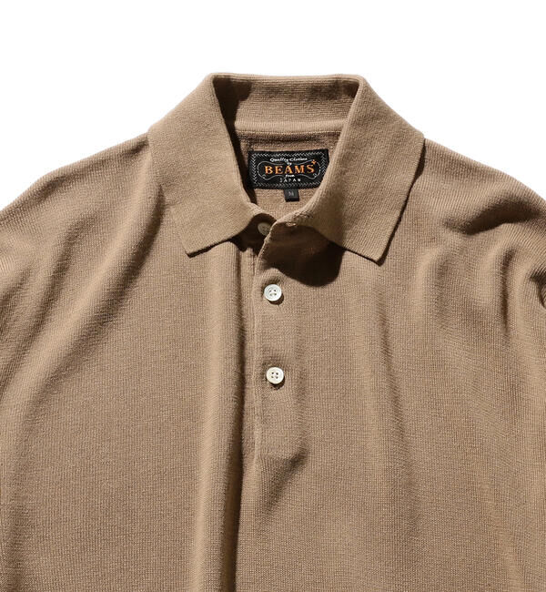 BEAMS「BEAMS PLUS / 12ゲージ ニット ポロシャツ」|ポロシャツ|