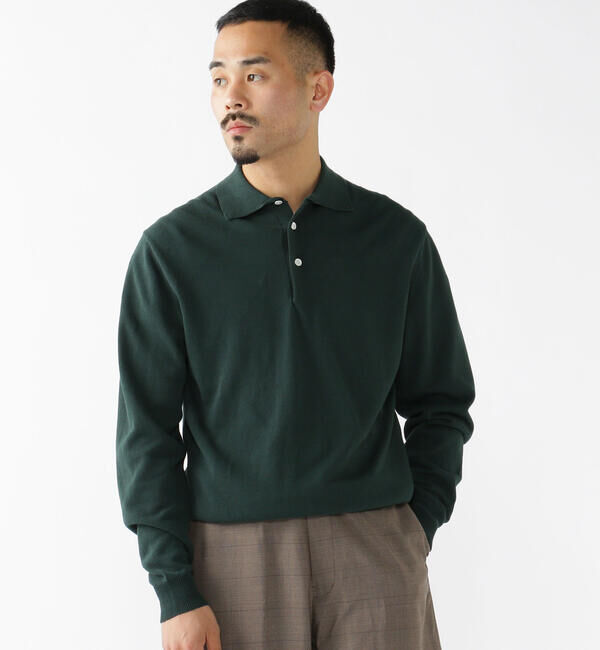 BEAMS「BEAMS PLUS / 12ゲージ ニット ポロシャツ」|ポロシャツ|