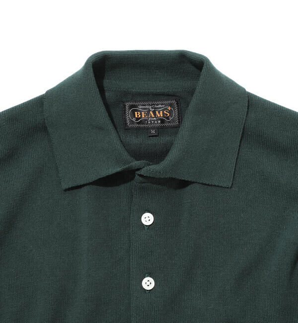 BEAMS「BEAMS PLUS / 12ゲージ ニット ポロシャツ」|ポロシャツ|