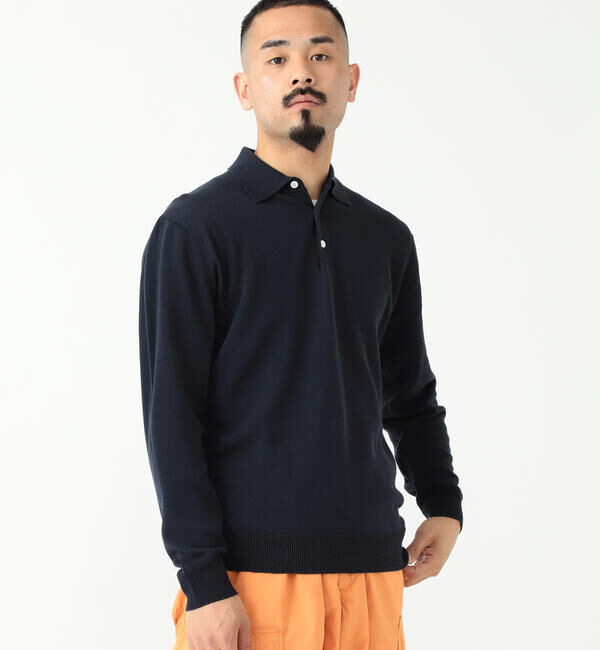 BEAMS「BEAMS PLUS / 12ゲージ ニット ポロシャツ」|ポロシャツ|