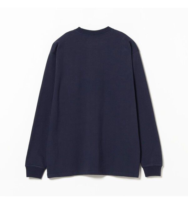 BEAMS「【別注】UNIVERSAL OVERALL / ロゴ ロングスリーブ Tシャツ」|Tシャツ・カットソー|