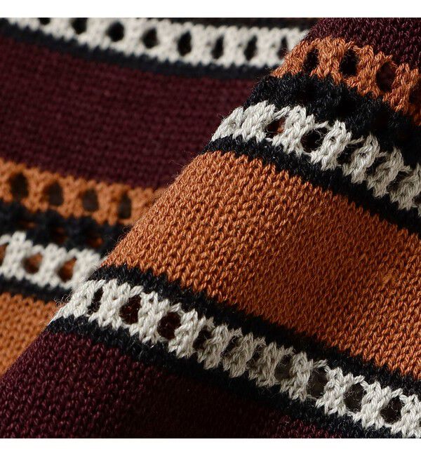 BEAMS「12 Gauge Border Polo Shirt」|ポロシャツ|