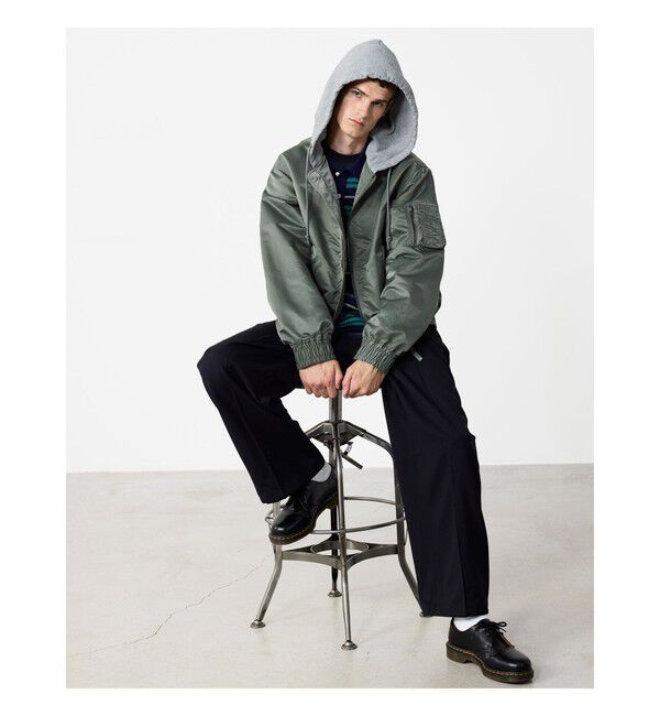 BEAMS「12 Gauge Border Polo Shirt」|ポロシャツ|