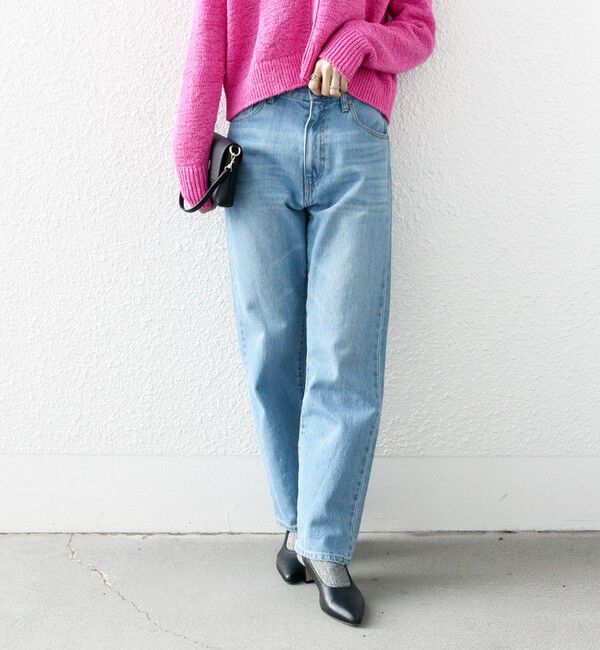 SHIPS any「《一部追加予約》SHIPS any: ハイライズ デニムパンツ［SHIPS any DENIM］」|デニム|