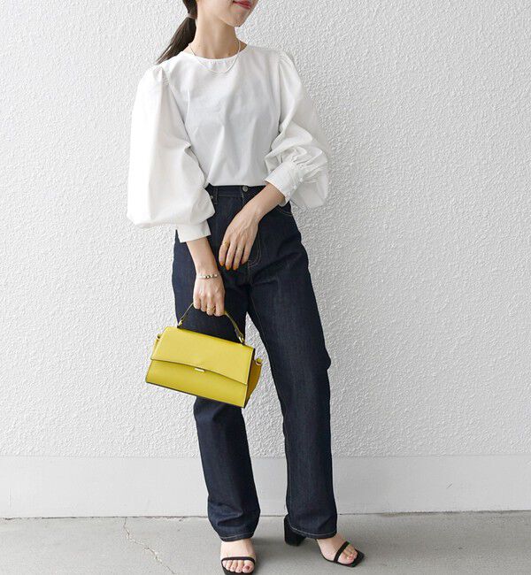SHIPS any「《一部追加予約》SHIPS any: ハイライズ デニムパンツ［SHIPS any DENIM］」|デニム|