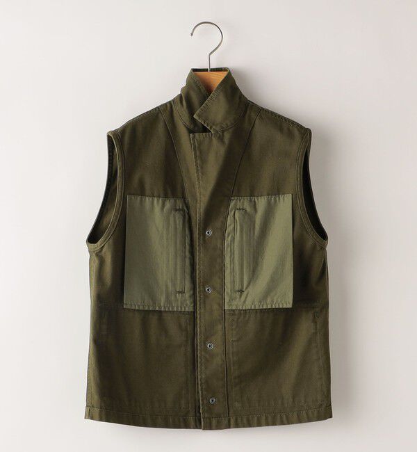 SHIPS KIDS「【SHIPS KIDS別注】GOLDENMILLS:100～140cm / ミリタリー ベスト」|ダウンベスト・ベスト|