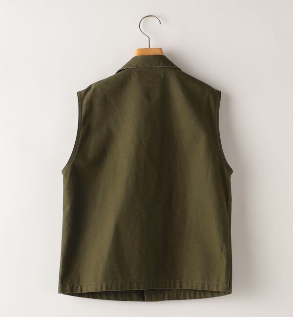 SHIPS KIDS「【SHIPS KIDS別注】GOLDENMILLS:100～140cm / ミリタリー ベスト」|ダウンベスト・ベスト|