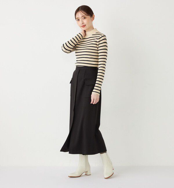 SHIPS Colors 「SHIPS Colors:〈手洗い可能〉TR 起毛 ストレッチ ポケット スカート◇」|スカート|