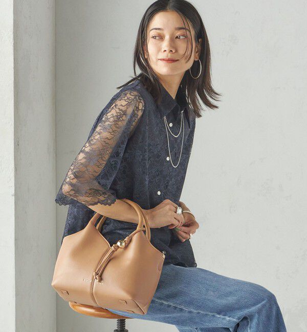 SHIPS for women「〈手洗い可能〉ラッセル レース シャツ」|シャツ・ブラウス|
