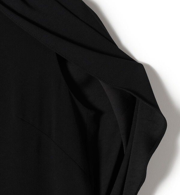 SHIPS for women「troisiemeCHACO:〈手洗い可能〉ジョーゼット ケープ ワンピース（セレモニー対応可）」|ワンピース|