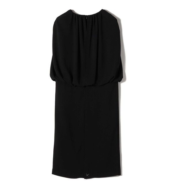 SHIPS for women「troisiemeCHACO:〈手洗い可能〉ジョーゼット ケープ ワンピース（セレモニー対応可）」|ワンピース|