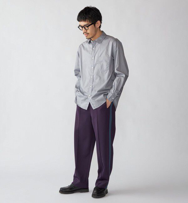 SHIPS「SHIPS: 〈MADE IN JAPAN〉ハイカウント ワッシャー レギュラーカラーシャツ」|シャツ・ブラウス|
