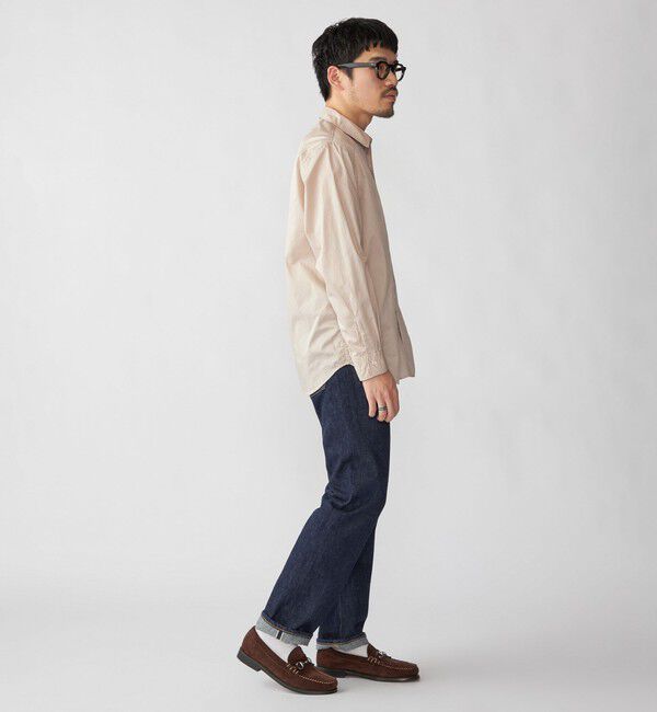 SHIPS「SHIPS: 〈MADE IN JAPAN〉ハイカウント ワッシャー レギュラーカラーシャツ」|シャツ・ブラウス|