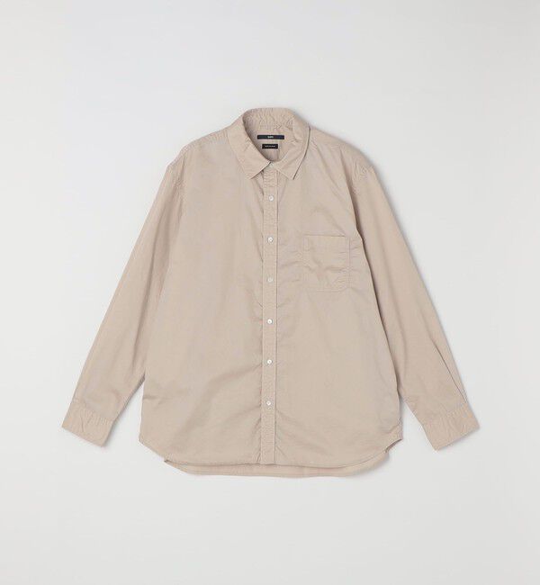 SHIPS「SHIPS: 〈MADE IN JAPAN〉ハイカウント ワッシャー レギュラーカラーシャツ」|シャツ・ブラウス|