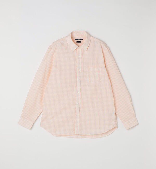 SHIPS「SHIPS: 〈MADE IN JAPAN〉ハイカウント ワッシャー レギュラーカラーシャツ」|シャツ・ブラウス|