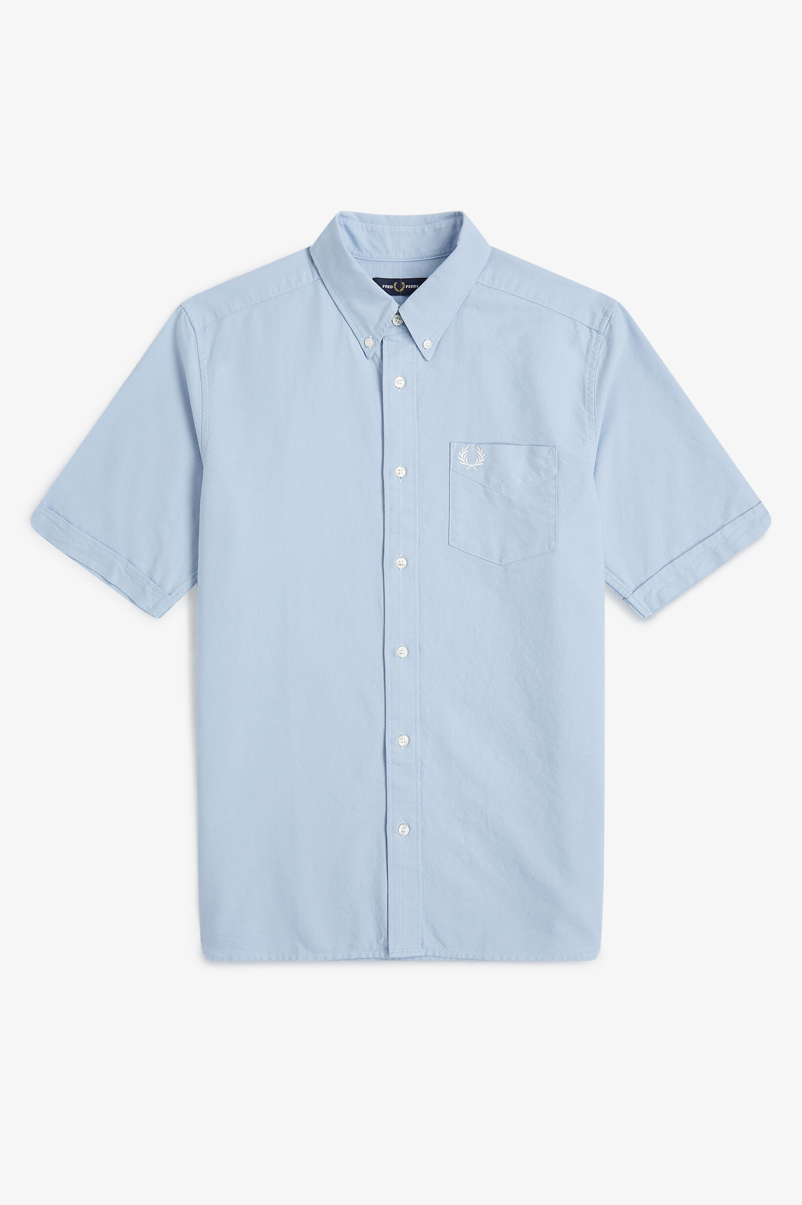 FRED PERRY 「Oxford Short Sleeve Shirt／オックスフォードショートスリーブシャツ」|シャツ・ブラウス|LIGHT SMOKE