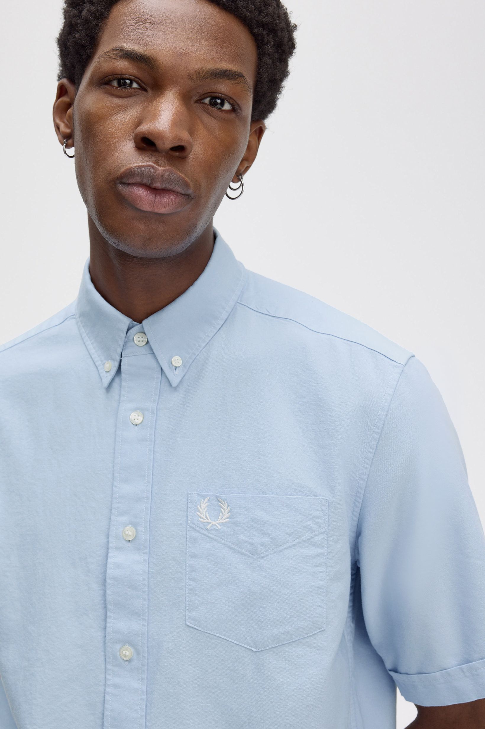 FRED PERRY 「Oxford Short Sleeve Shirt／オックスフォードショートスリーブシャツ」|シャツ・ブラウス|