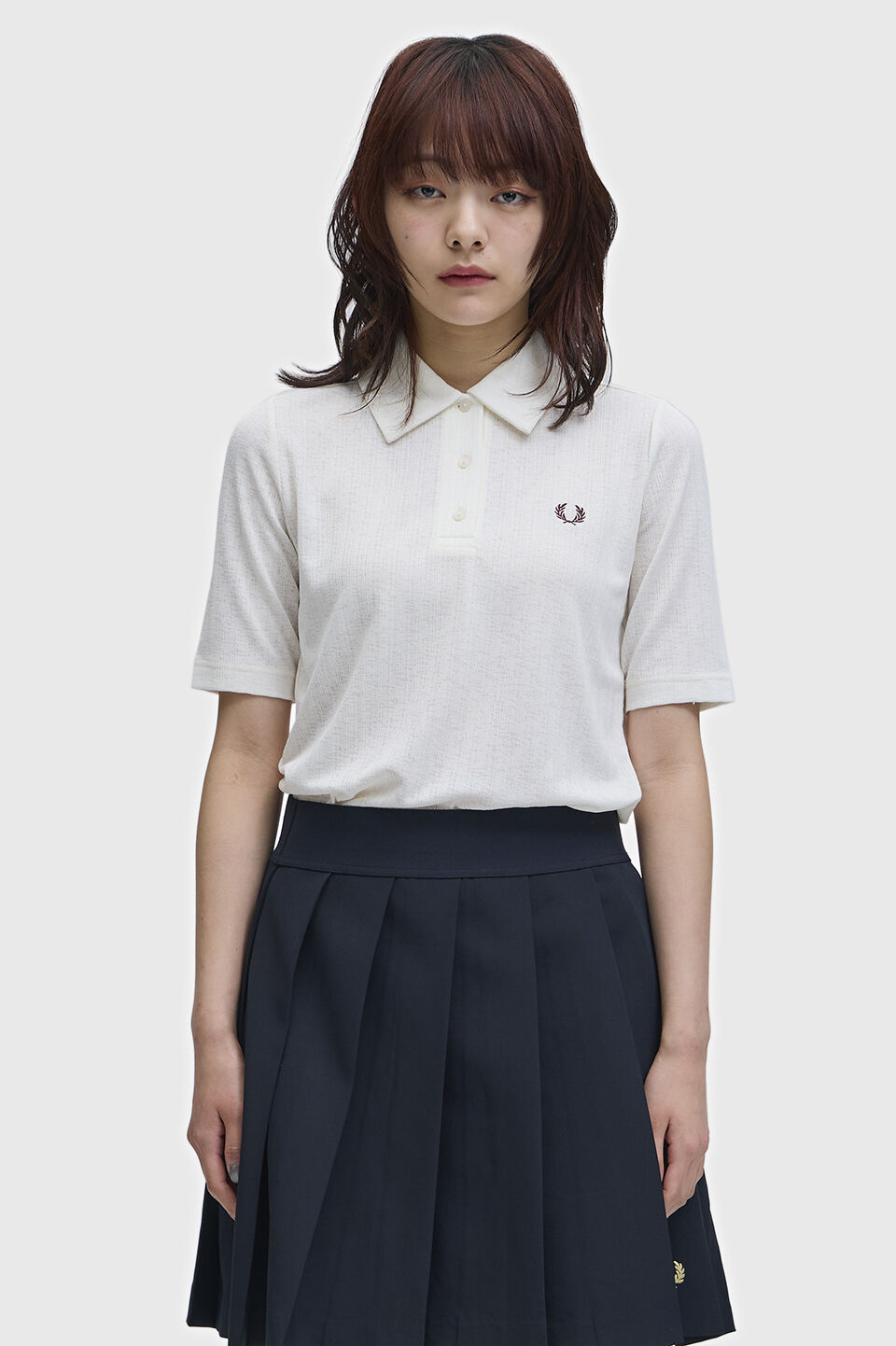 FRED PERRY 「Sheer Rib Polo Shirt／シアーリブポロシャツ」|ポロシャツ|