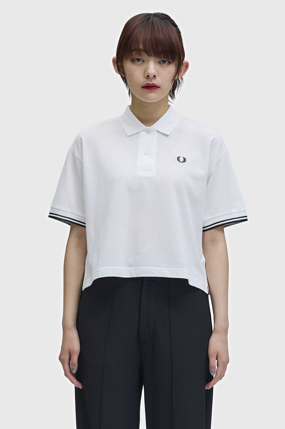 FRED PERRY 「Sheer Tipped Polo Shirt／シアーティップラインポロシャツ」|ポロシャツ|
