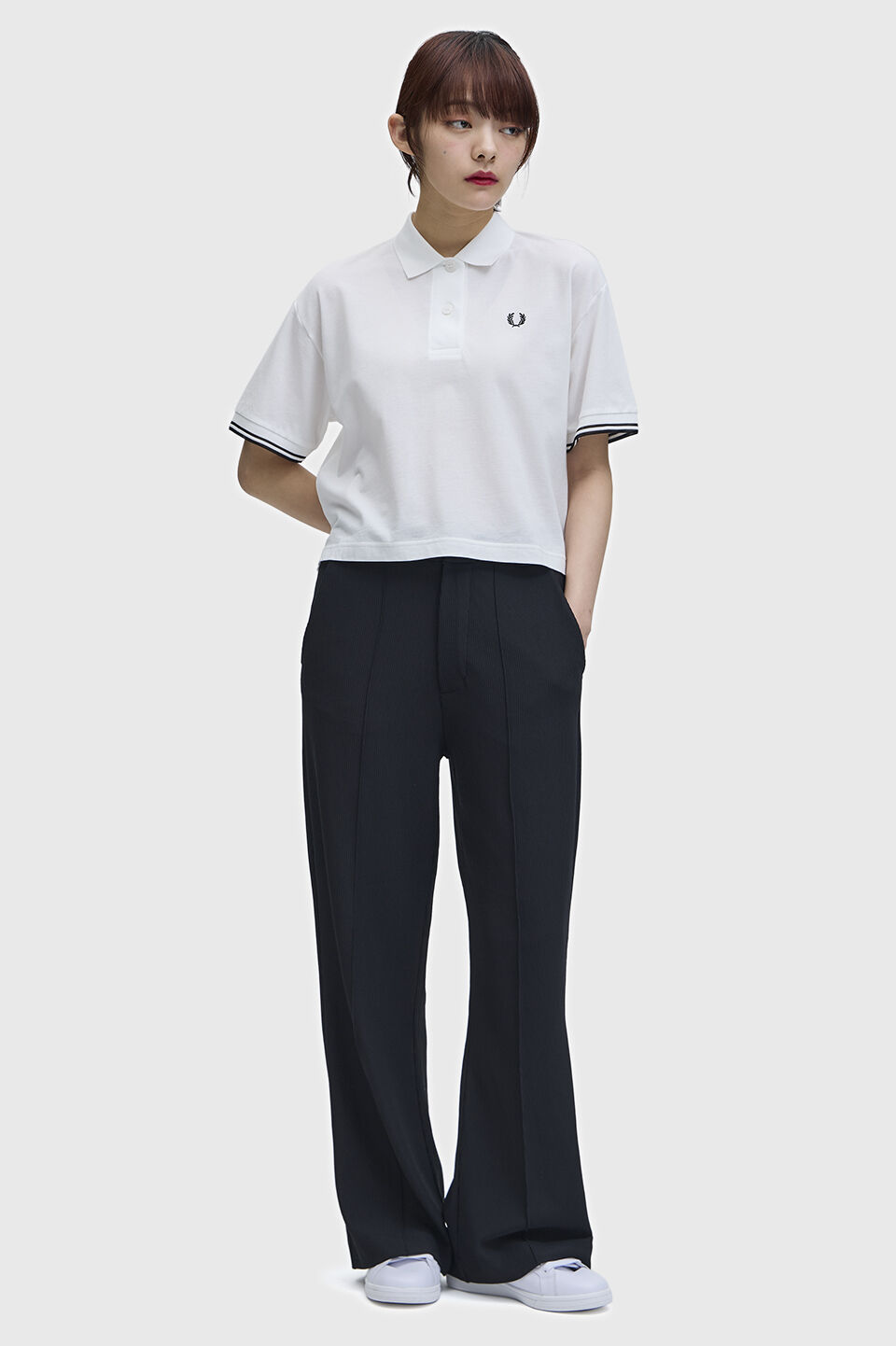 FRED PERRY 「Sheer Tipped Polo Shirt／シアーティップラインポロシャツ」|ポロシャツ|