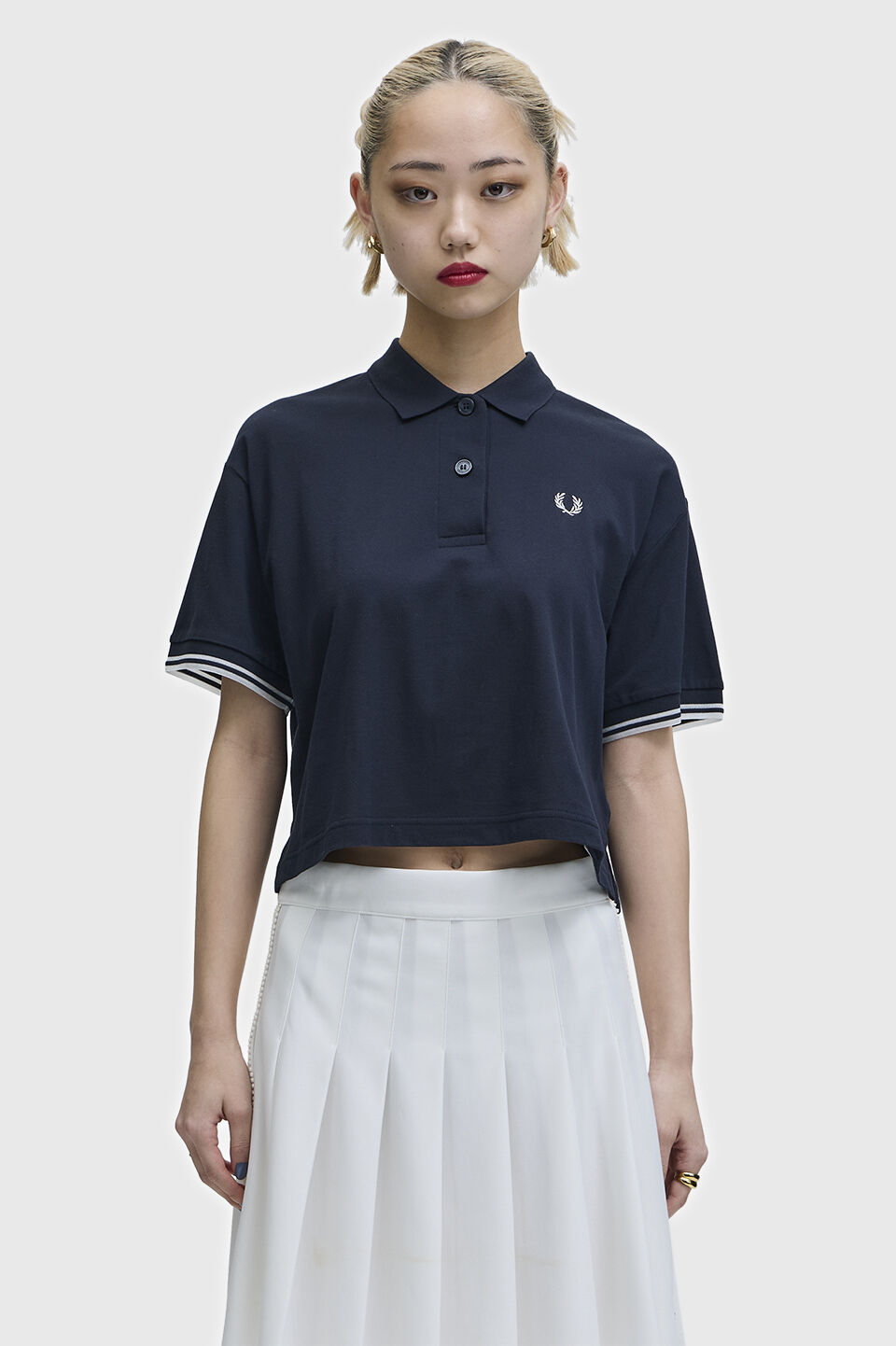 FRED PERRY 「Sheer Tipped Polo Shirt／シアーティップラインポロシャツ」|ポロシャツ|