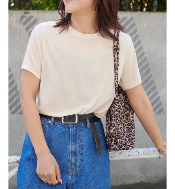 OUTDOOR PRODUCTS Usual Things「シャイニージャージーTEE」|Tシャツ・カットソー|ナチュラル