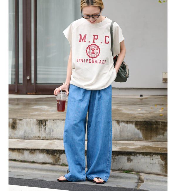 OUTDOOR PRODUCTS Usual Things「SCREEN STARS ex SUNFADE ノースリーブTEE」|Tシャツ・カットソー|