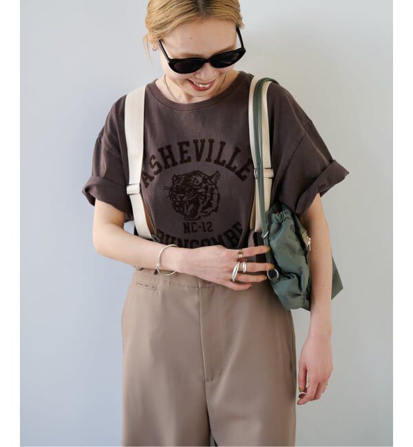 OUTDOOR PRODUCTS Usual Things「追加 ピグメントカットオフZOO TEE」|Tシャツ・カットソー|