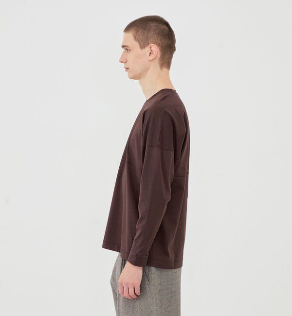 GALERIE VIE「ファインコットン ロングスリーブTシャツ」|Tシャツ・カットソー|