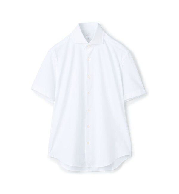TOMORROWLAND BUYING WEAR「XACUS ナイロンポリウレタン ショートスリーブシャツ」|シャツ・ブラウス|11 ホワイト