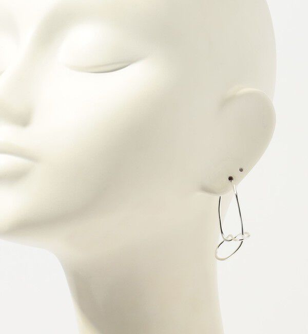 TOMORROWLAND GOODS「【別注】BAR Jewellery SMALL FLORA シルバー ピアス」|ピアス|