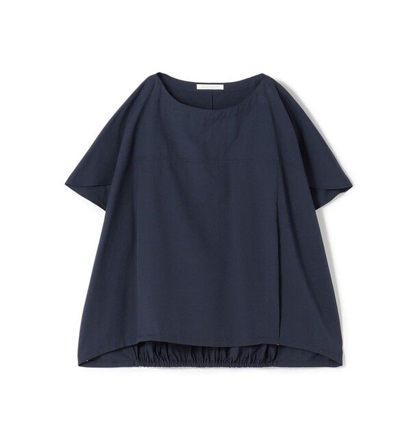 GALERIE VIE「コットン シェルワイドプルオーバー」|シャツ・ブラウス|69 ネイビー