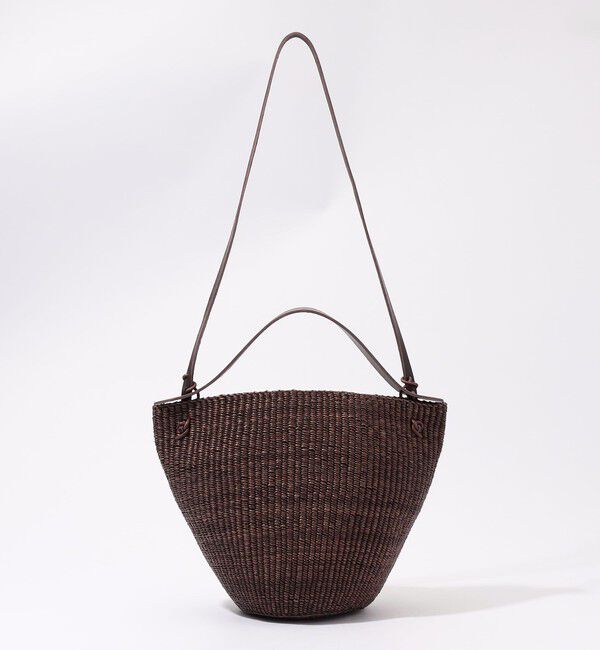 TOMORROWLAND GOODS「INES BRESSAND MEDIUM BELL 2-wayバッグ」|かごバッグ|