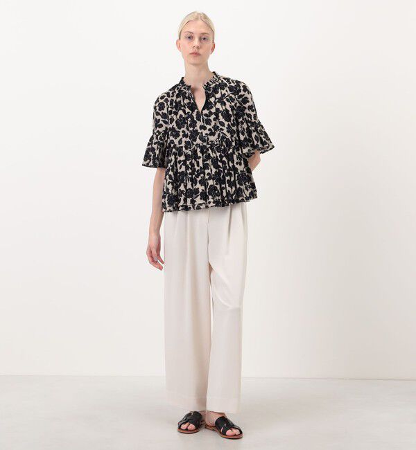 TOMORROWLAND BUYING WEAR「【別注】MARIHA Seersucker RoseFantasy 星明かりのブラウス」|シャツ・ブラウス|