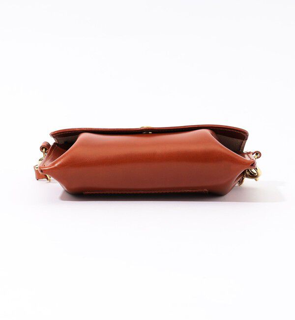 TOMORROWLAND GOODS「【別注】GLENROYAL MEDIUM PURSE WITH STRAP ブライドルレザー ショルダーミニバッグ」|ショルダー・メッセンジャー|
