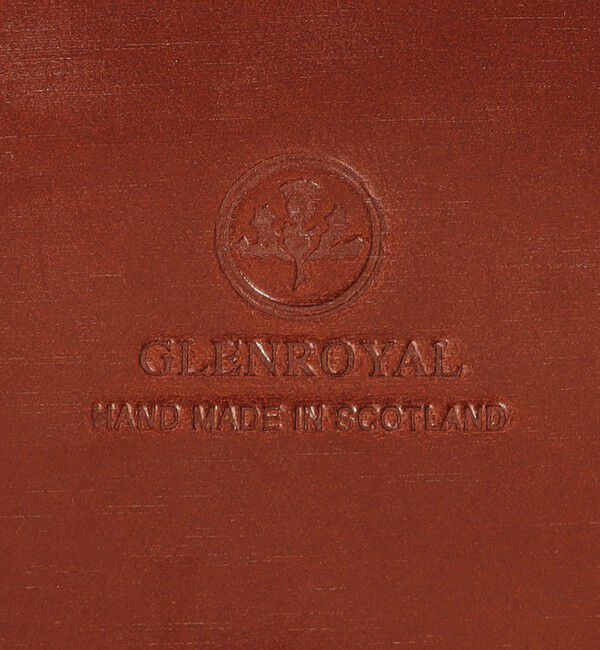 TOMORROWLAND GOODS「【別注】GLENROYAL MEDIUM PURSE WITH STRAP ブライドルレザー ショルダーミニバッグ」|ショルダー・メッセンジャー|