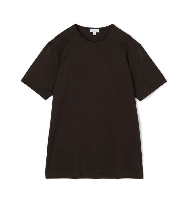 TOMORROWLAND BUYING WEAR「SUNSPELコットン クラシック Tシャツ」|Tシャツ・カットソー|47 Dark Chocolate