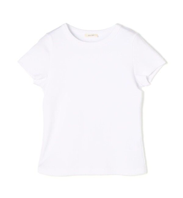 DES PRES「ソフトサーキュラーリブ ショートスリーブプルオーバー」|Tシャツ・カットソー|11 ホワイト