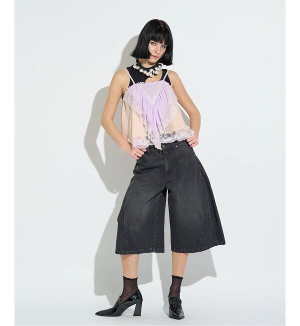 JOINT WORKS「ANNA SUI NYC / アナスイエヌワイシー デニムラインハーフパンツ」|その他|