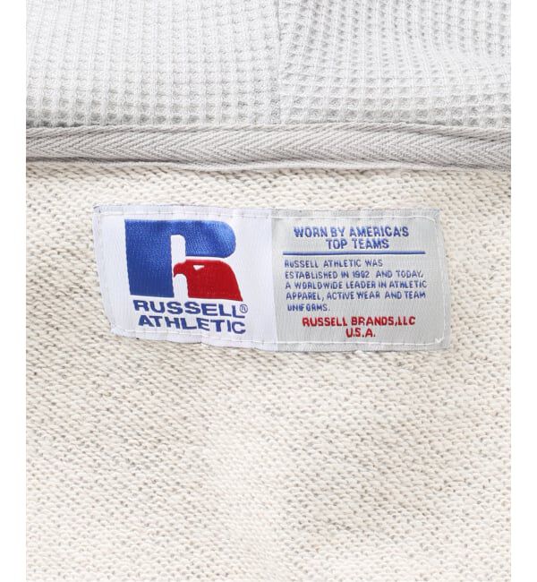 JOINT WORKS「≪予約≫RUSSELL ATHLETIC / ラッセル アスレティック 別注 Layered Zip Hoodie」|パーカー|