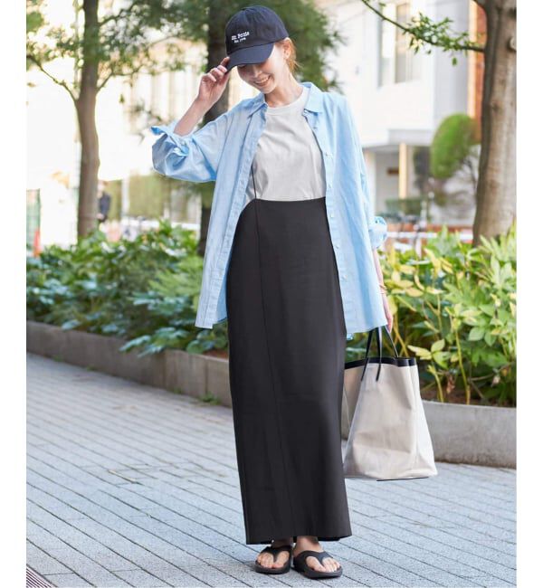 SLOBE IENA「《2枚セット/WEB限定/追加》アイラインキャミワンピース&times;ノースリーブTEEセット」|ワンピース|