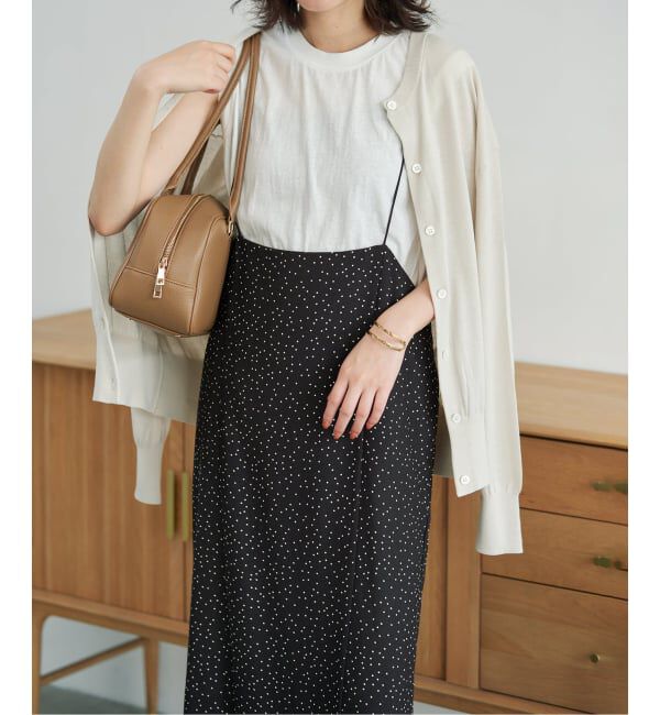 SLOBE IENA「《2枚セット/WEB限定/追加》アイラインキャミワンピース&times;ノースリーブTEEセット」|ワンピース|