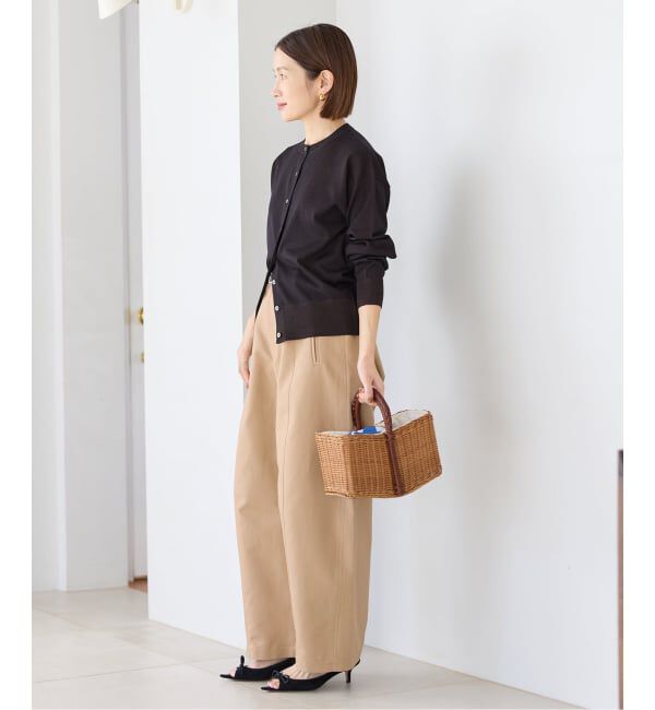 IENA「《追加》ダブルクロスバレルパンツ」|その他|