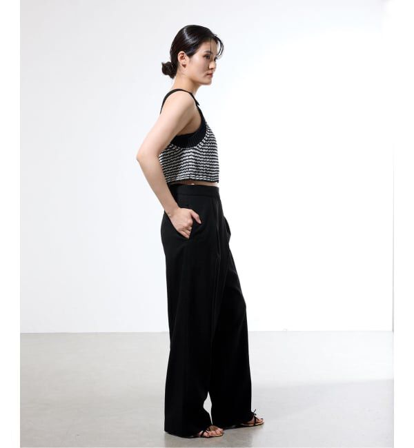 IENA「《セットアップ対応/一部店舗限定》カルゼラップパンツ」|その他|