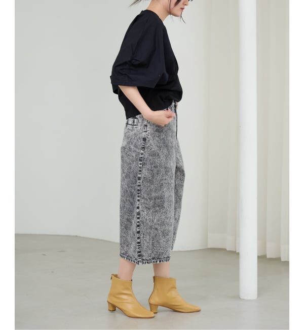 IENA LA BOUCLE「《追加予約》《洗濯機洗い可》タイプライターコンビプルオーバー」|Tシャツ・カットソー|
