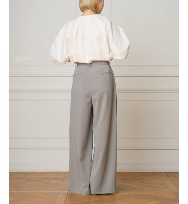IENA LA BOUCLE「《追加予約》《洗濯機洗い可》タイプライターコンビプルオーバー」|Tシャツ・カットソー|