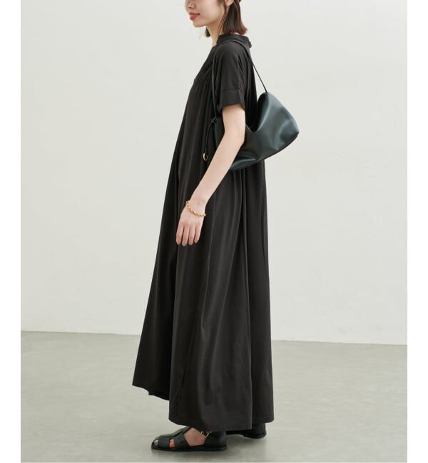 SLOBE IENA「《WEB・一部店舗限定カラーあり》スキッパーワンピース」|ワンピース|